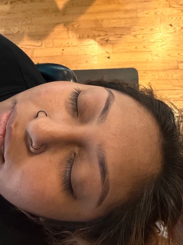 Perfectly arched brows