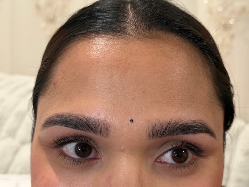 Expert brow shaping