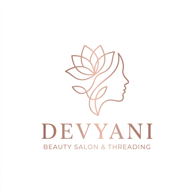 Devyani Beauty Salon Logo